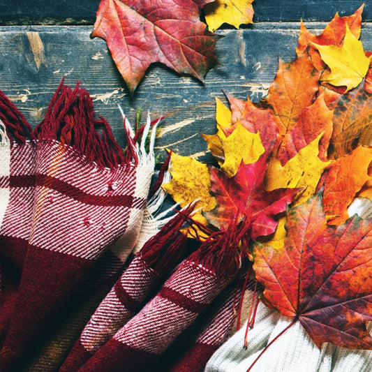 Autumn Flannel Candle